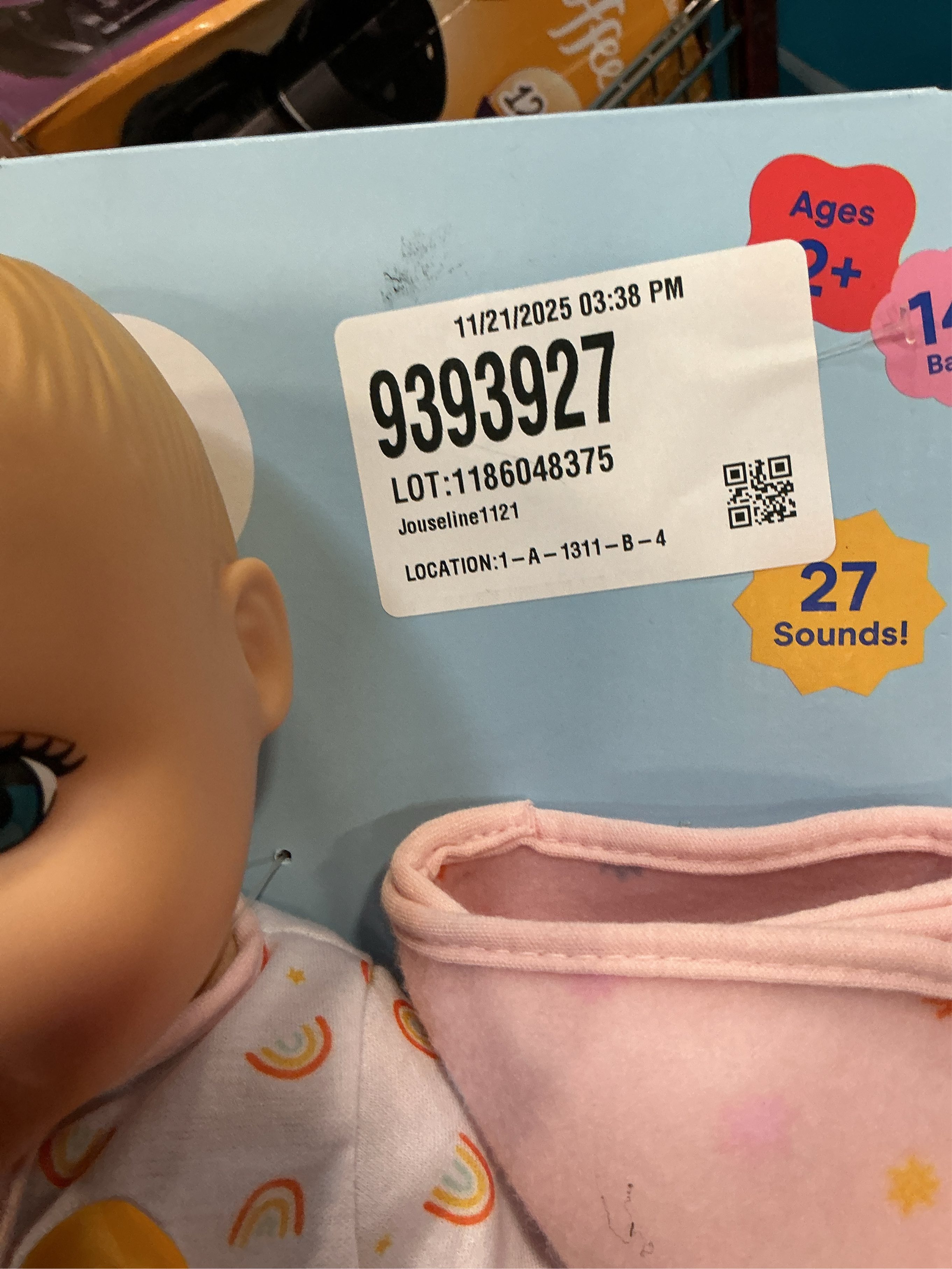 14 Nurturing Baby Doll - Blonde Hair   Blue Eyes - Gigglescape™: Includes Accessories and Outfit