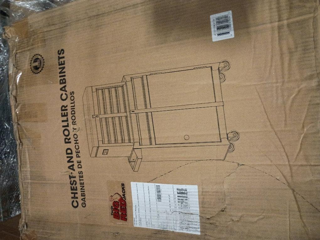 Goplus Rolling Tool Chest, 5-Drawer Tool Box Organizer w/Lockable Wheels & Sliding Drawers & Detachable Top & Adjustable Shelf, Tool Storage Cabinet for Garage Workshop(Gray)