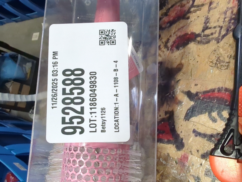 Olivia Garden Ceramic   Ion Round Thermal Hair Brush - Not Electrical - Professional Blowout Brush for Normal to Thick Hair