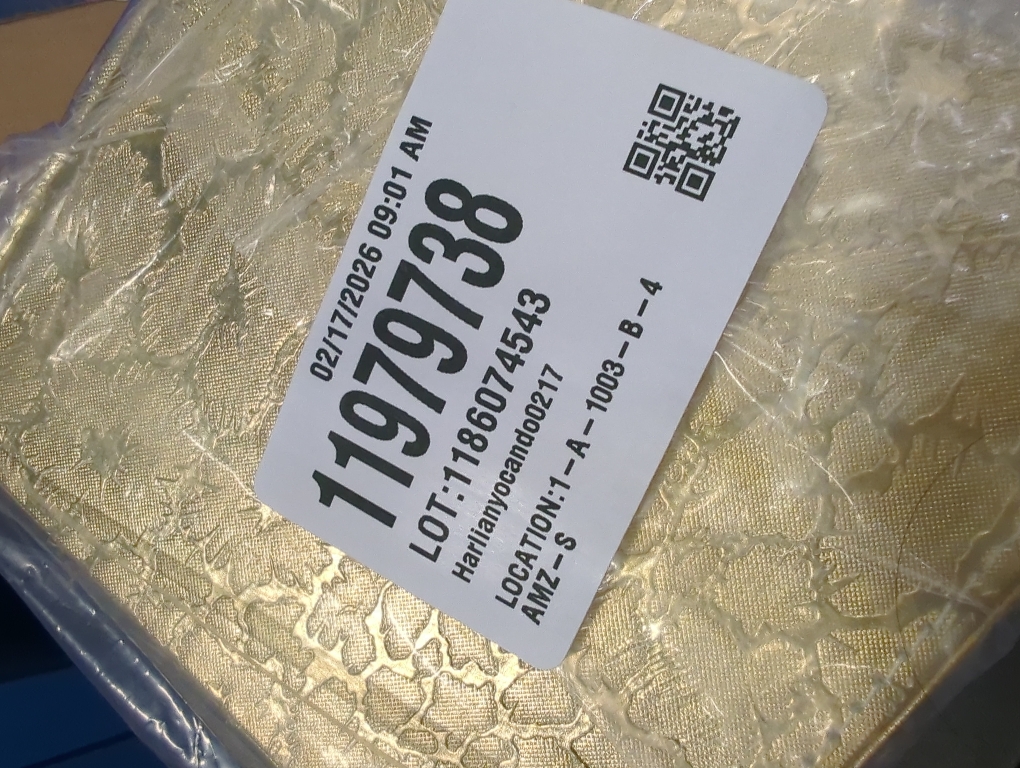 Sumnacon Square Leather Tissue Box Cover - Stylish Cube Tissue Box Holder with Magnetic Bottom, Decorative PU Tissue Box for Vanity Dresser Night Stand Table Countertop Home Office Car, Gold