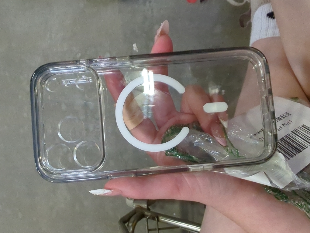 for iPhone 17 Pro Max Case, Clear Anti-Yellowing, Magnetic, White