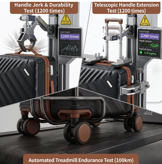 Rosamo 3-Piece Hard Shell Expandable Luggage Set, Airline Approved Carry-On