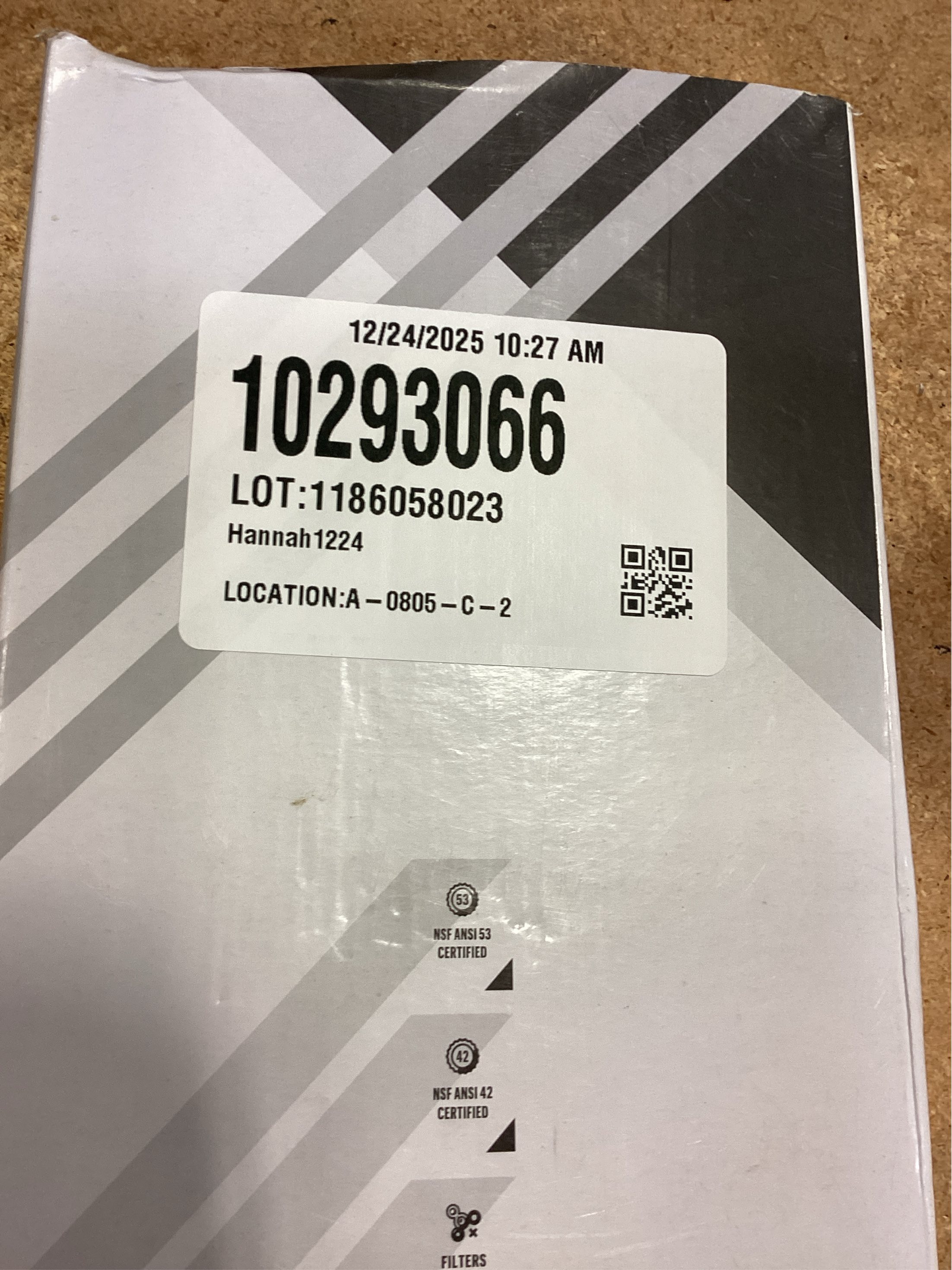 Best Buy Essentials™ - NSF 42/53 Water Filter Replacement for Select Samsung Refrigerators (2-pack) - White