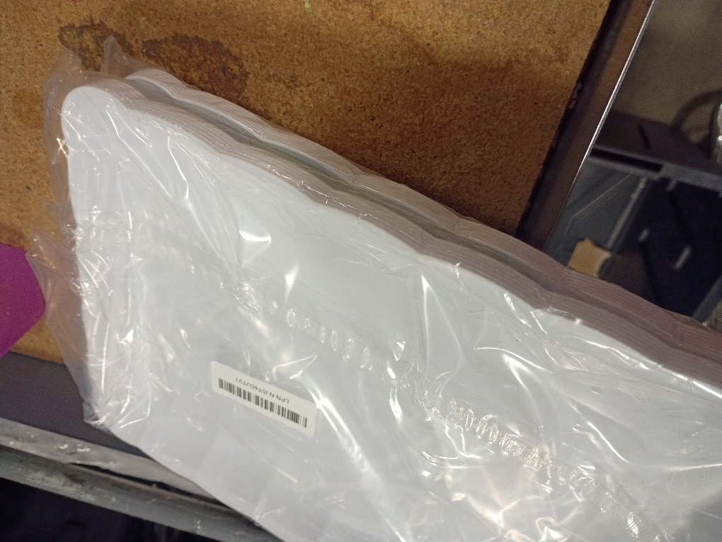 6 Pack White Serving Tray - 9 x 13 Inch, Heavy Duty White Serving Trays and Platters for Party - Premium Serving Platters