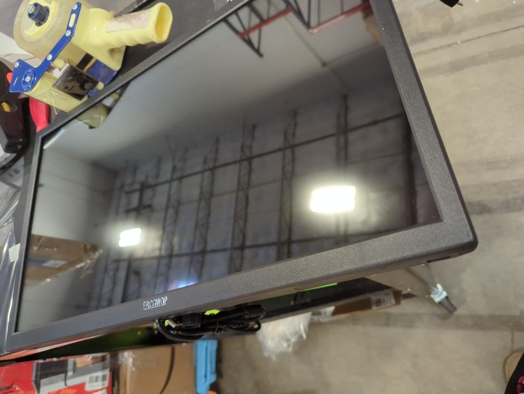 Eapmic Digital TV Screen, 19inch 16:10 HDMI VGA AV HD Television Player Portable Handheld ATSC Monitor Gaming LED Monitor