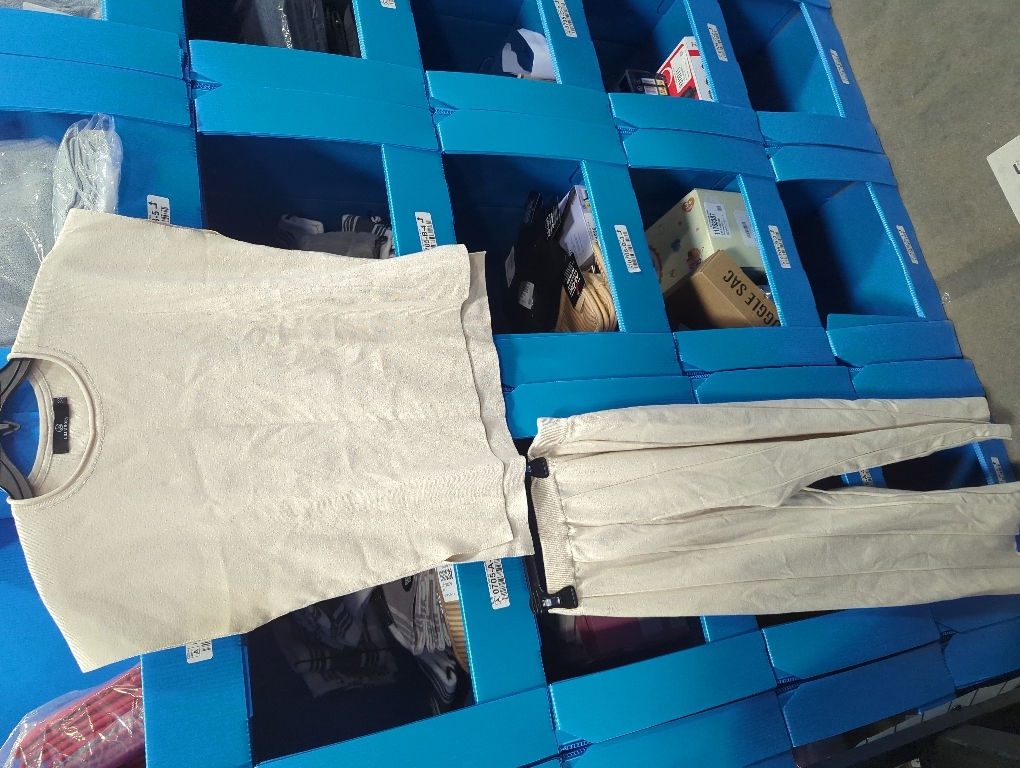 Size XS Ekouaer Lounge Sets for Women Two Piece Outfits Knit Cap Sleeve Tops Wide Leg Pleated Pants Casual Dressy Sweater Sets