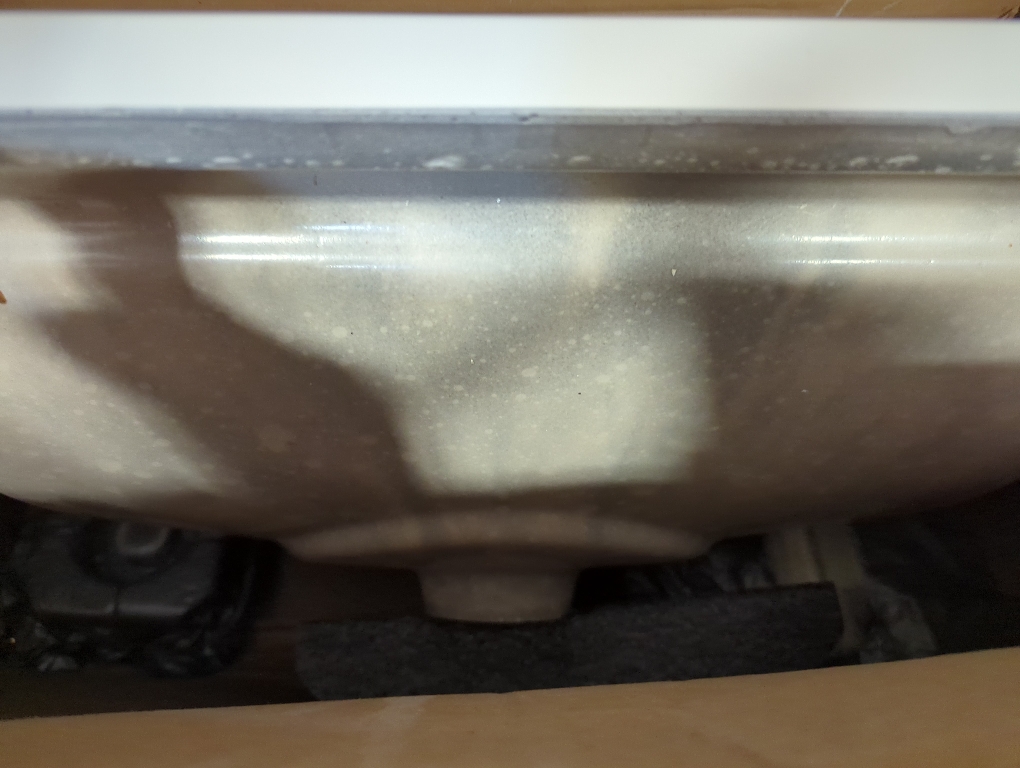 Project Source 31-in x 22-in White Cultured Marble Single Sink 4-in Centerset Faucet Mount Bathroom Vanity Top