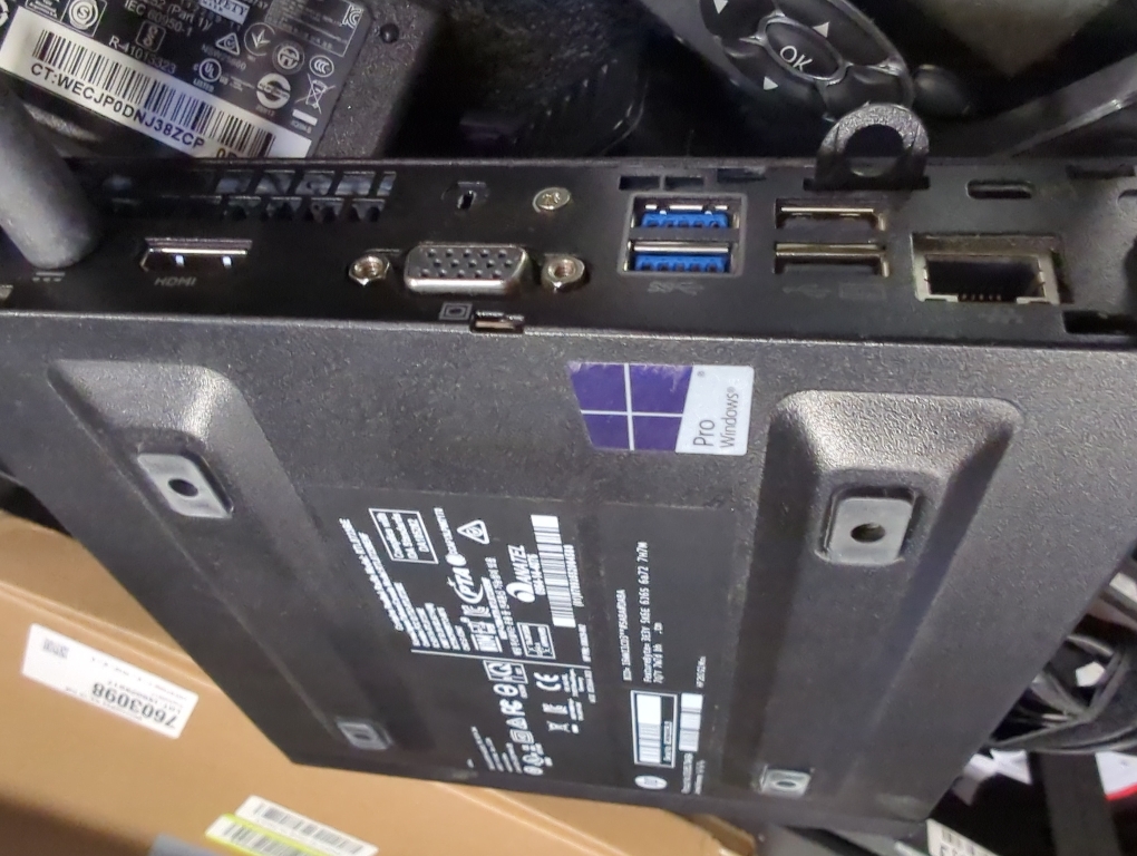 HP 260 G2 Mini PC With Power Cable