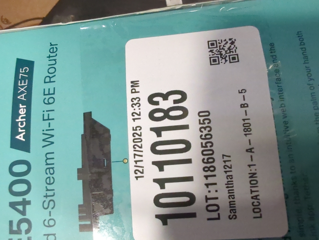 TP-Link AXE5400 Tri-Band WiFi 6E Router (Archer AXE75)- Gigabit Wireless Internet Router, ax Router for Gaming, VPN Router, OneMesh, WPA3