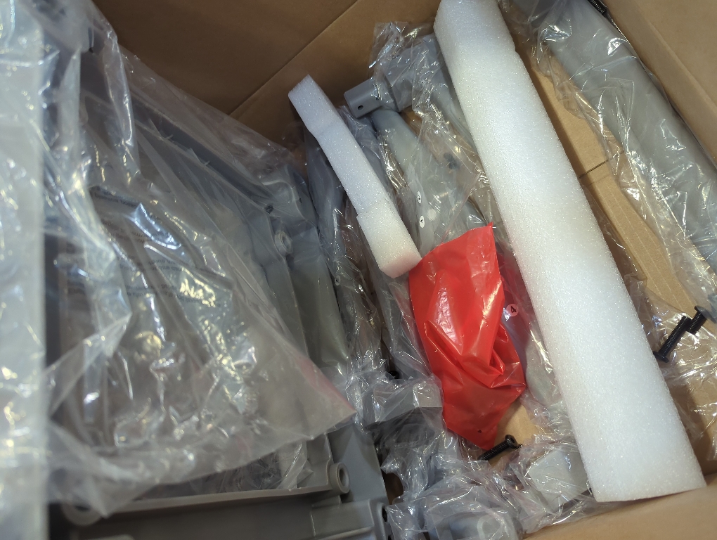 Plastic Chair Light Gray (ONLY ONE CHAIR)