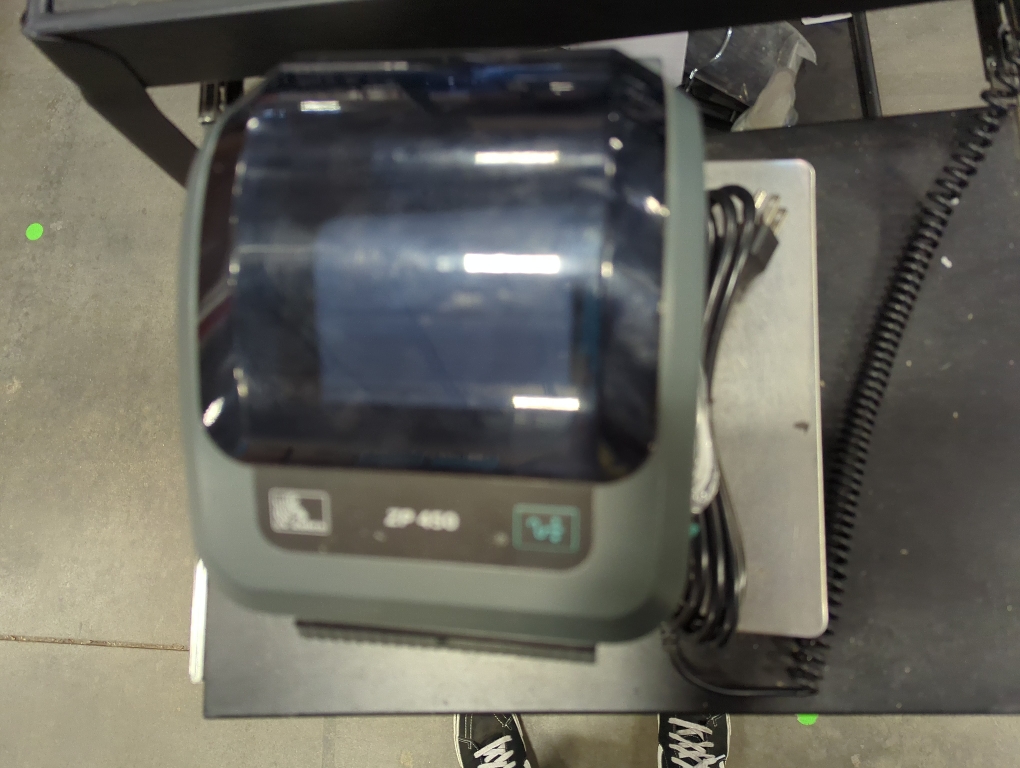 ZEBRA ZP 450 Label Thermal Bar Code Monochrome Printer ZP450-0501-0006A