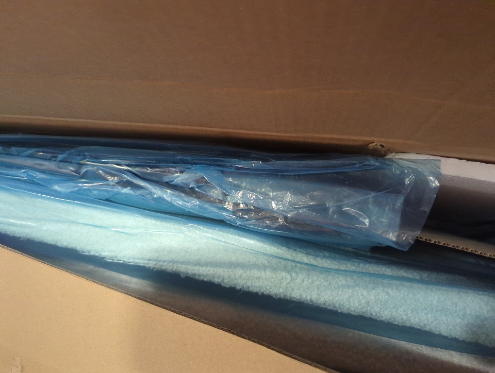 Size Queen Color White Upholstered Platform Bed Frame with Wingback Headboard, LED Lights & 4 Storage Drawers