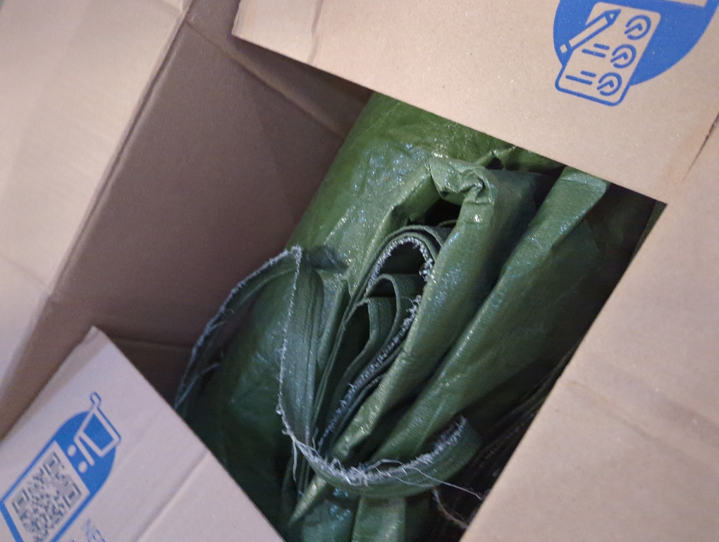 GUARD SHIELD Heavy Duty Tarp 20x30 Feet Green Multi Purpose Thick Waterproof Poly Tarp Cover 10mil