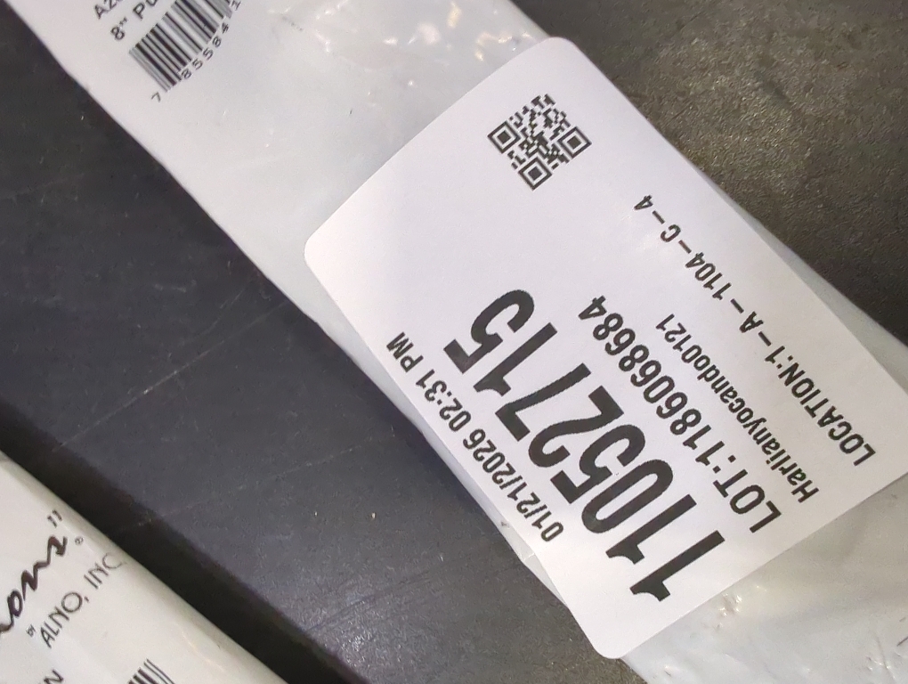 Alno A2802-8 Vita Bella 8 Center To Center Modern Smooth Bar Cabinet Bar Handle / Drawer