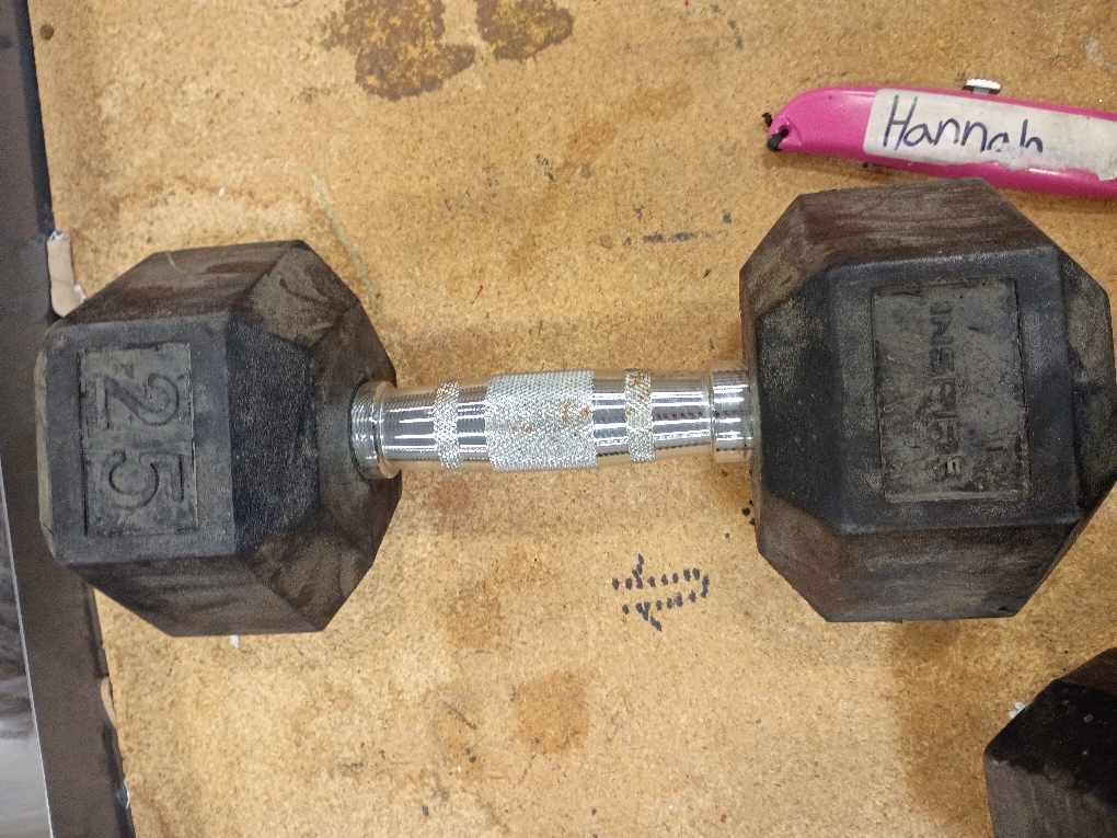 Yes4All Chrome Grip Encased Hex Dumbbells – Hand Weights With Anti-Slip 5-50 LBS Single