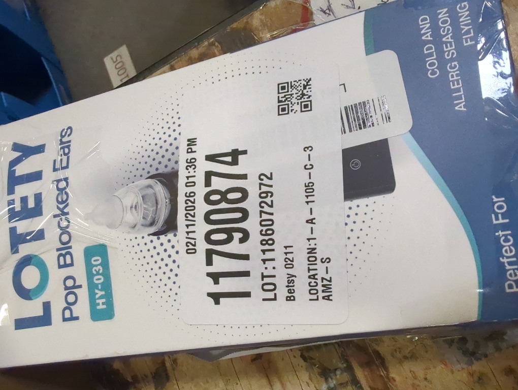 Eustachian Tube Unclogger - Ear Pressure Relief Device for Flying & Diving, Unblock Eustachian Tube & Balancing Ear Pressure to Relieve Tinnitus and Earache - HY030