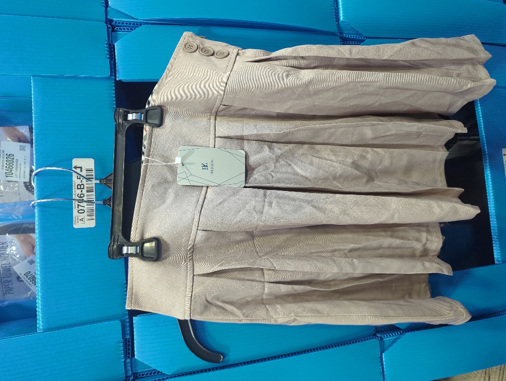 Size 18 Bienzoe Girl's Pleated Hem School Uniform Skirt Navy