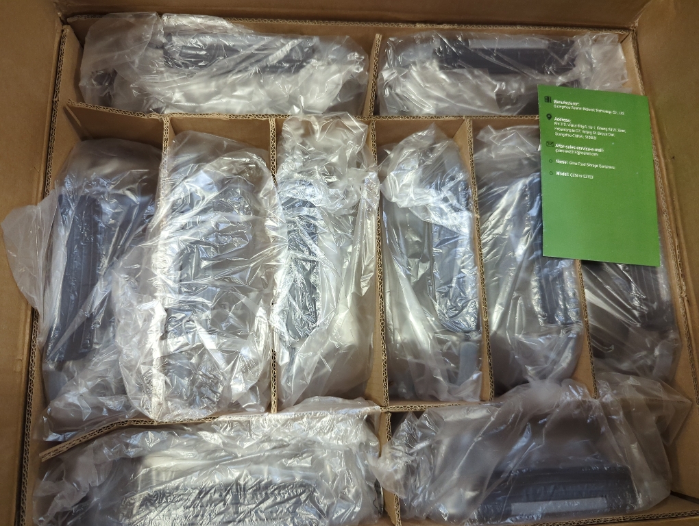 Skroam 10 Pack Glass Meal Prep Containers, 22 OZ Glass Airtight Food Storage Containers with Lids, Pantry Kitchen Storage Containers for Lunch, Food Storage, Meal Prep, Lunch Bento Boxes