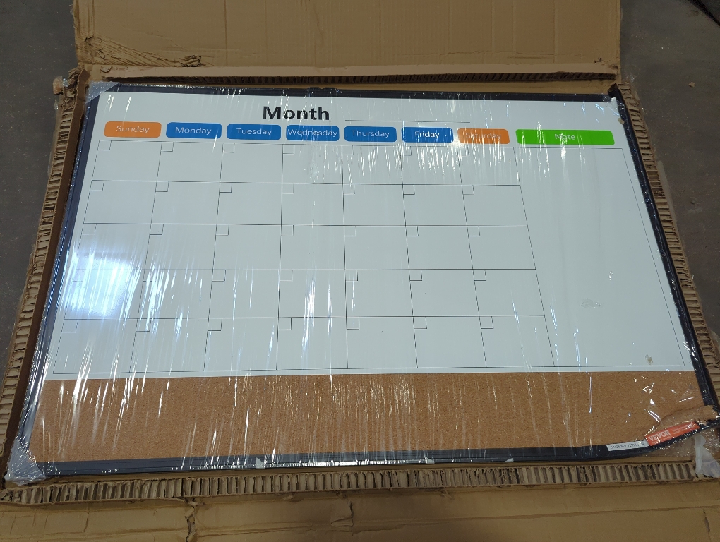 Dry Erase Calendar