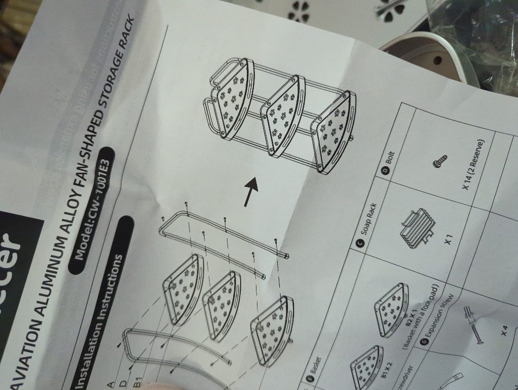 3 Tier Fruit Vegetable Storage Basket Organiser, Countertop Standing Storage Rack, Rustproof, Corner Shelves for Versatile Pantry Kitchen, Narrow Places (Grey)