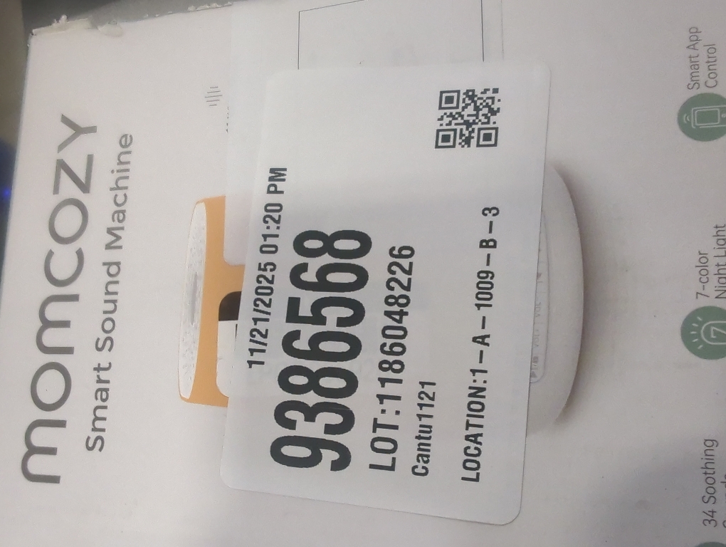 Momcozy White Noise Machine - White