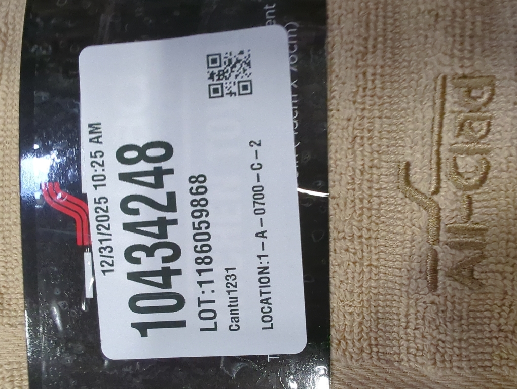 2pk All-Clad Solid Kitchen Towel: Highly Absorbent, Super Soft Long Lasting - 100% Cotton, 17x30 Tea Towel for Cleaning & Drying Dishes, Pans, Glassware, or Countertops, Cappuccino