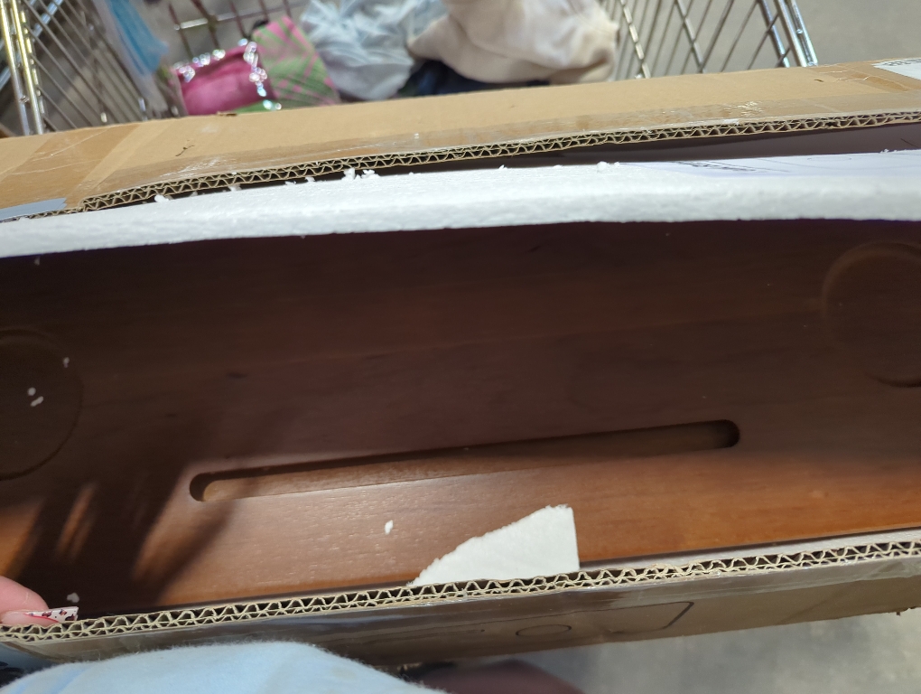 Tinamo Brown Bathtub Caddy Tray Table | 35x9x2.5 Inch Large Bath Tub Tray Wooden | Anti-Tipping, Sustainable Tub Tray for Bathtub | Bathtub Accessories Holders for Bathtub (Brown)