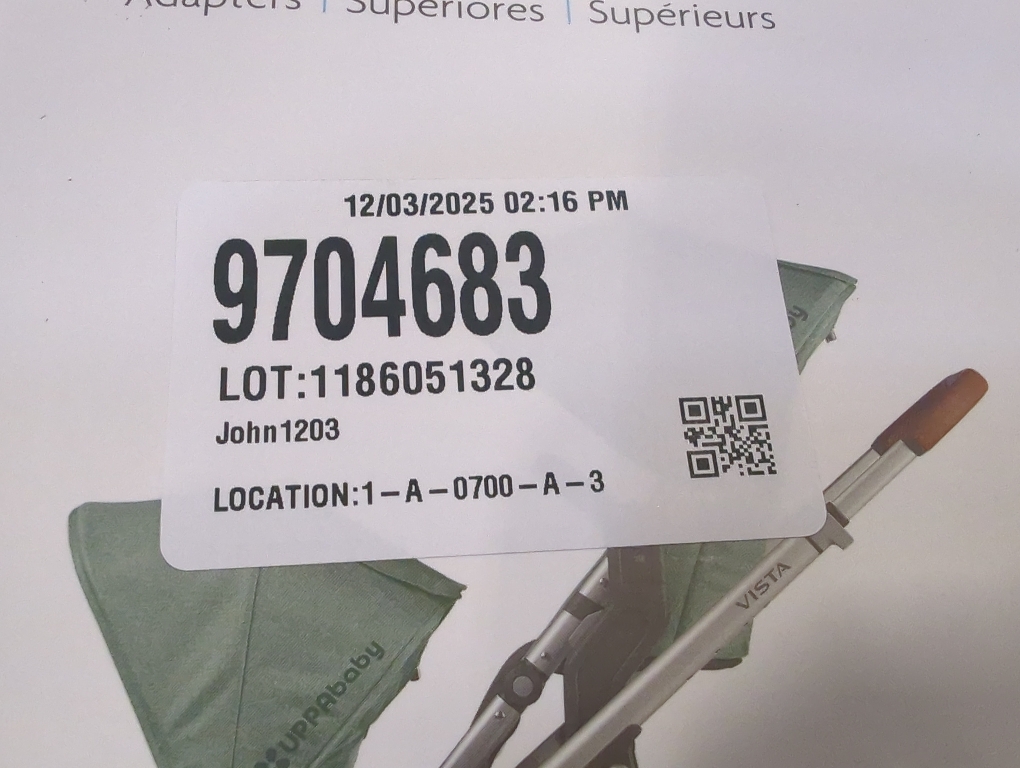 UPPAbaby VISTA Upper Adapters (for VISTA 2015-later)