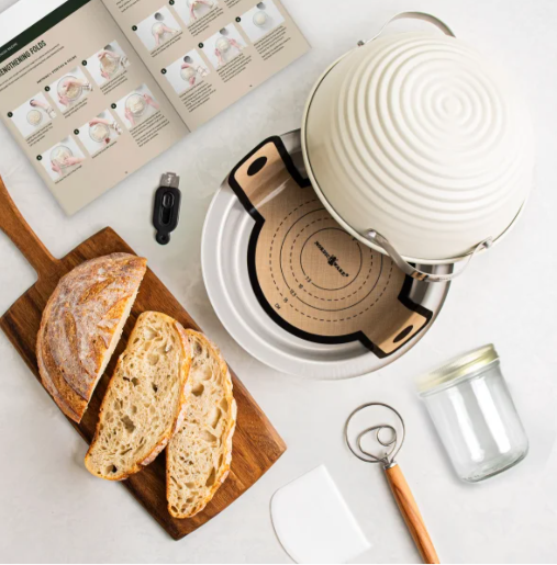 Nordic Ware Simply Sourdough Starter Kit for Homemade Bread - 1954989 - NEW