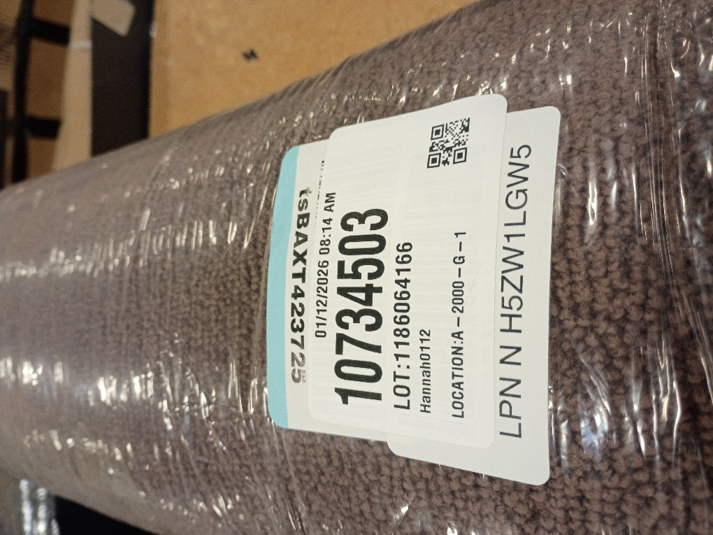 PURRUGS Dirt Trapping Door Mat 32 x 70, Non-Slip/Skid Machine Washable Entryway Rug, Dog Doormat, Super Absorbent Welcome Mat for Muddy Wet Shoes and Paws, Brown