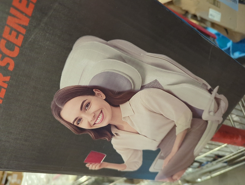 Shiatsu Neck and Back Massager with Heat - 3D Kneading & Vibration Full-Back Massage Cushion to Ease Muscle Stiffness, Adjustable Intensity & Height for Office Chair, Home Use (Grey)