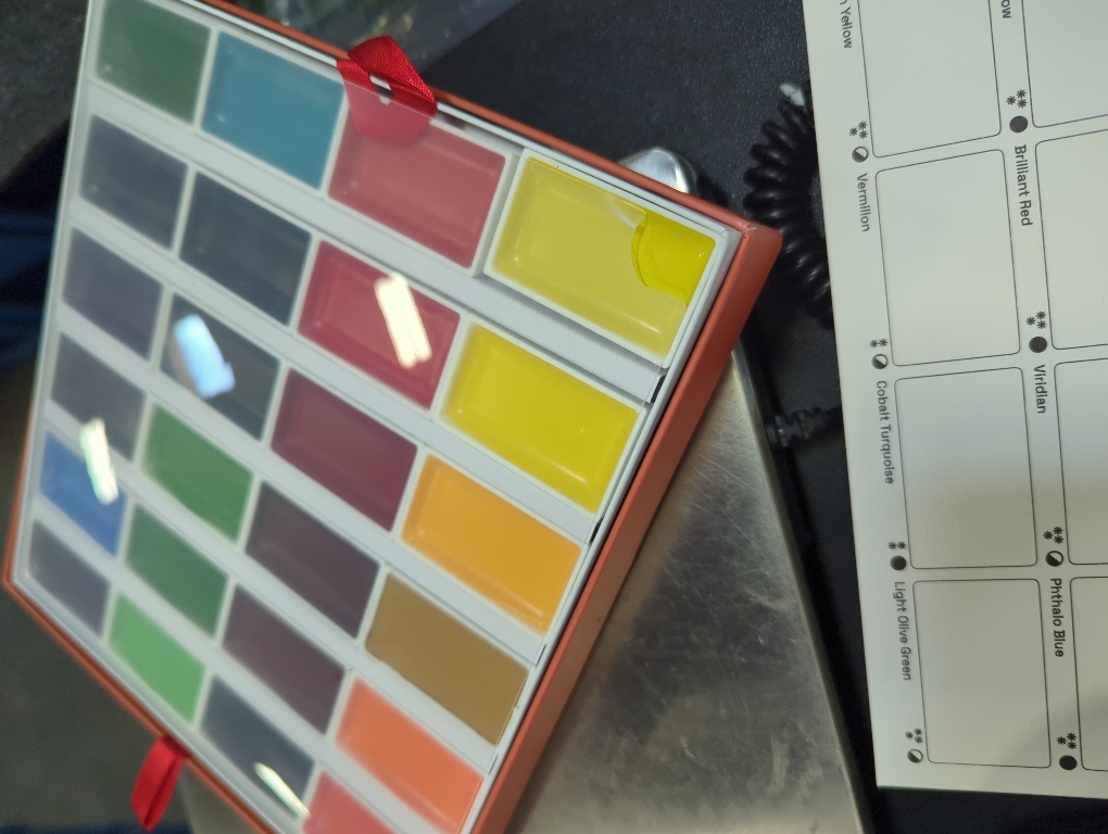 ARTISTRO Professional Watercolor Paint Set for Adults - 48 Pigment-Rich Colors, XL Pans, ASTM-I Lightfastness, High Tinting Strength Watercolor Set for Professionals made by professionals