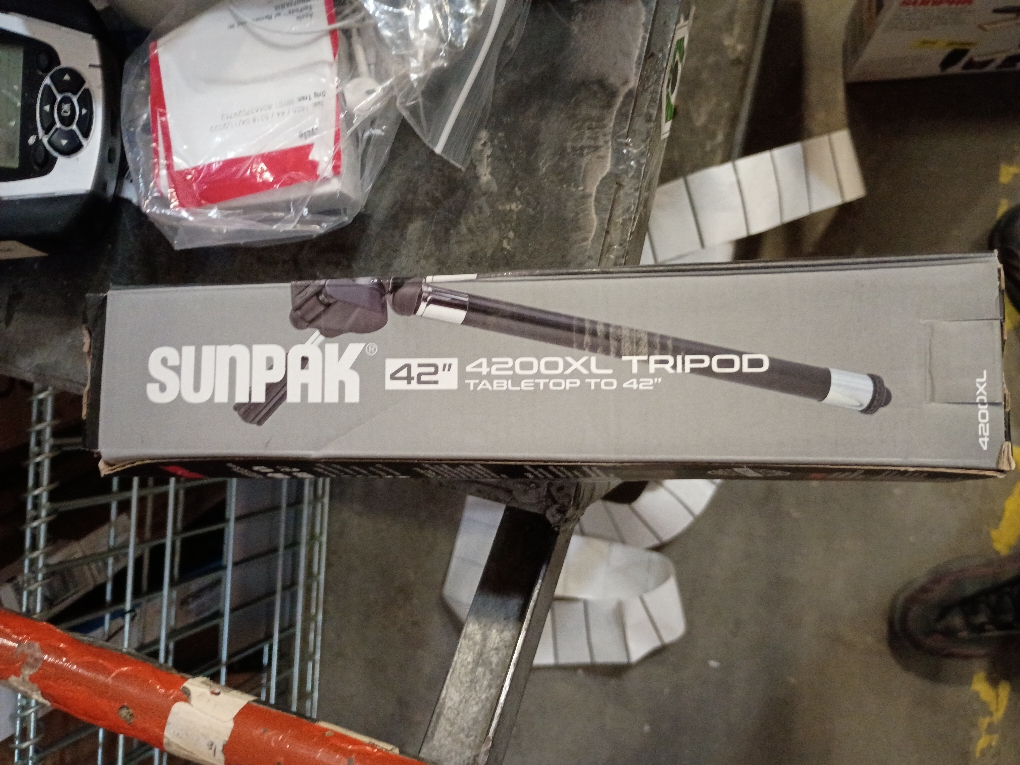 Sunpak Platinum Plus by Sunpak 4200XL Tabletop Tripod (Black)