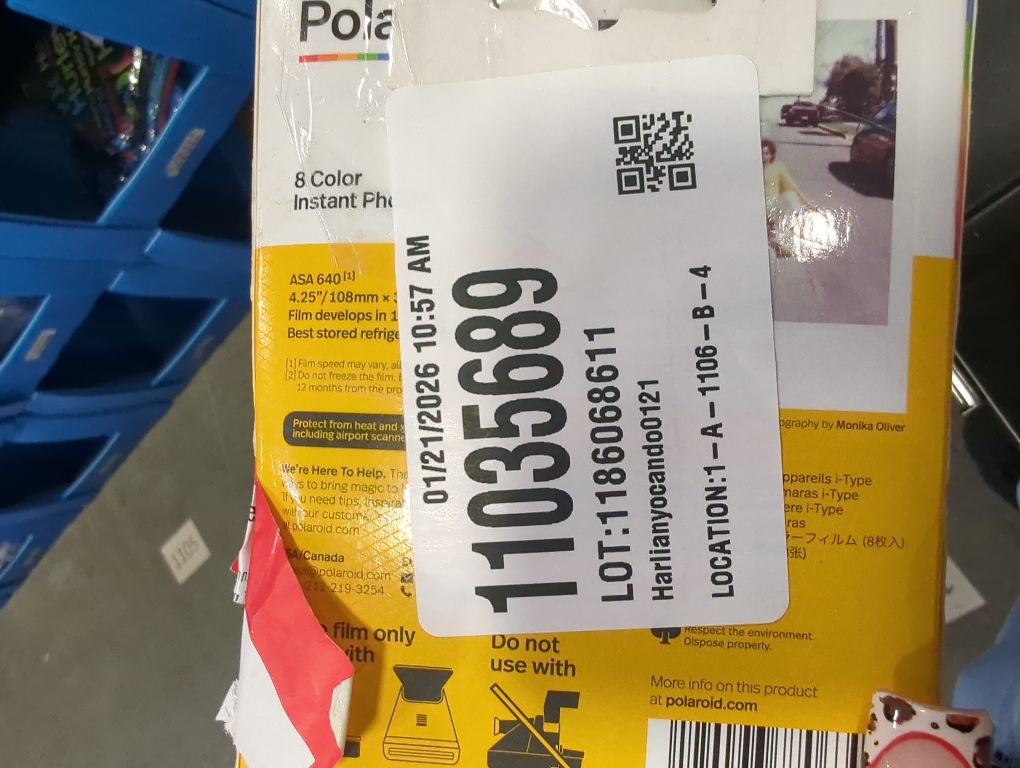 Polaroid - i-Type Color Film - White