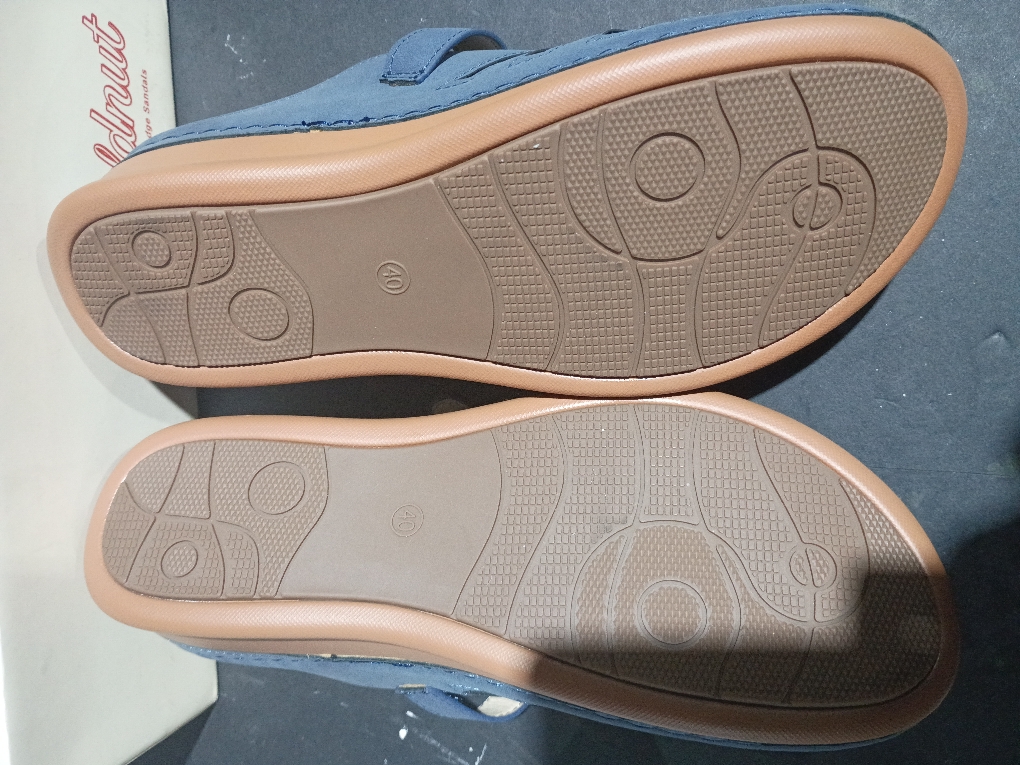 Goldnut Women`'s Mules Clogs With Arch Support Closed Toe Platform Navy Blue  (See the picture for the side)
