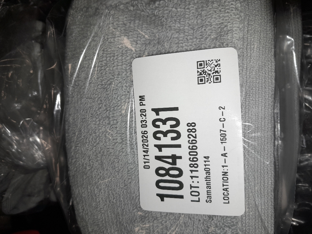 Haven Organic Cotton Terry Washcloth in Harbor Mist Grey 3 pack