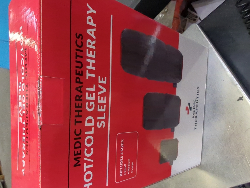Medic Therapeutics Hot & Cold Gel Therapy Sleeves Set of 3 Sizes