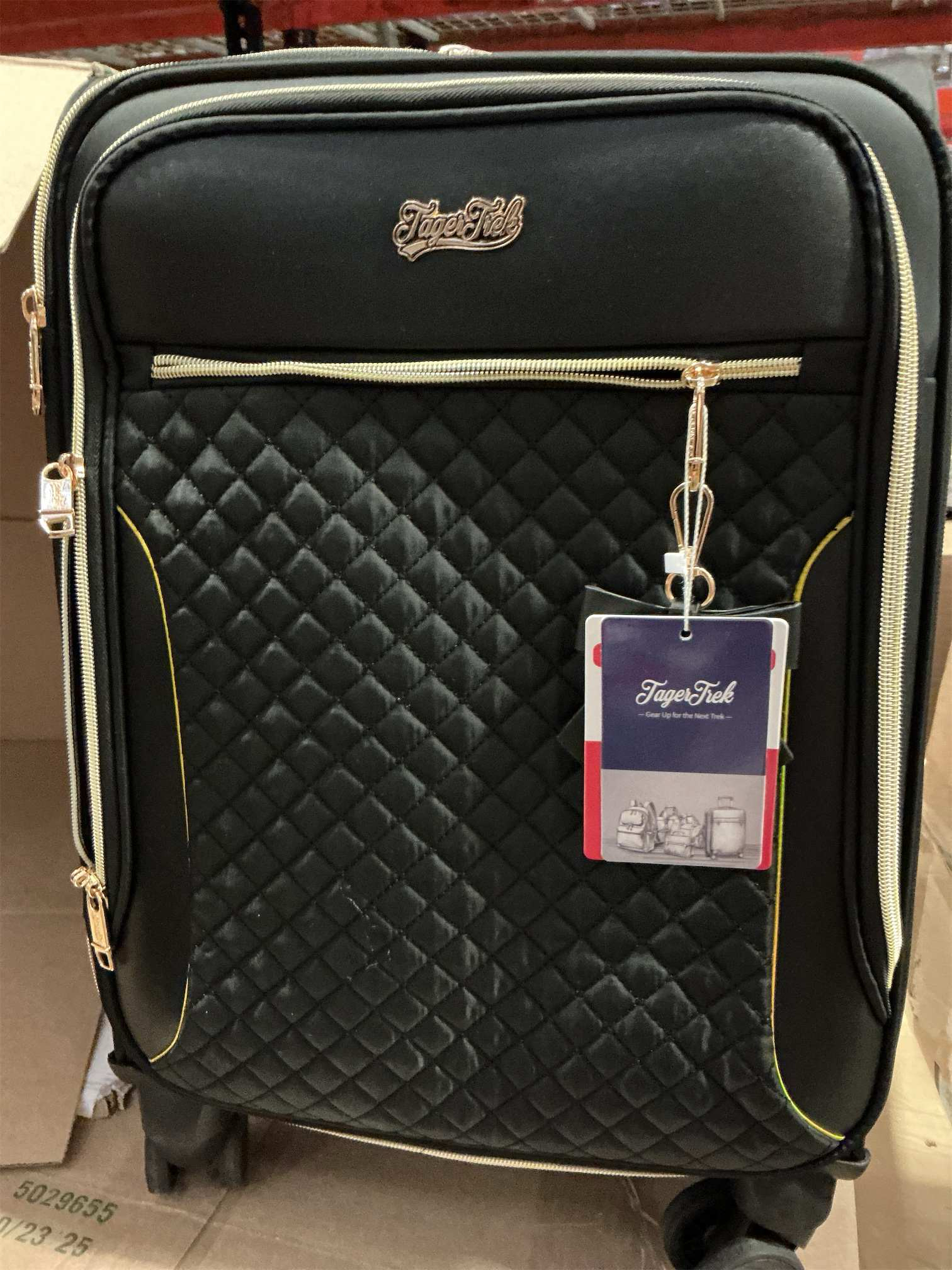 Underseat Carry On Luggage with Wheels, Airline Approved Personal Item Suitcase with Multiple Compartments, Lightweight Softside Under Seat Carry-on Suitcases for Women Travel Business, Black