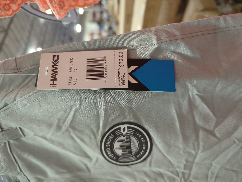 Tony Hawk boys athletic shorts size 12 light gray