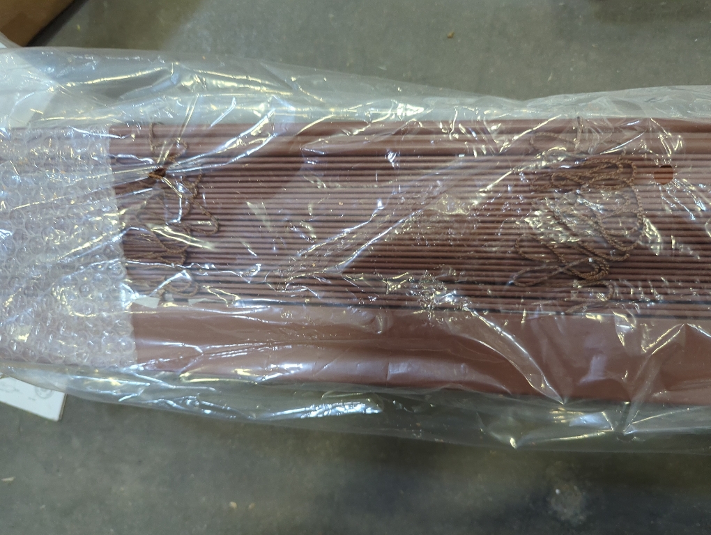 2 in Faux Wood Brown Blinds