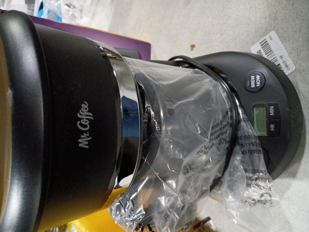 Mr. Coffee 5-Cup Programmable Coffee Maker Black: Drip Coffee Machine, Electric, Dishwasher-Safe, Paper Filter, 25 oz Capacity