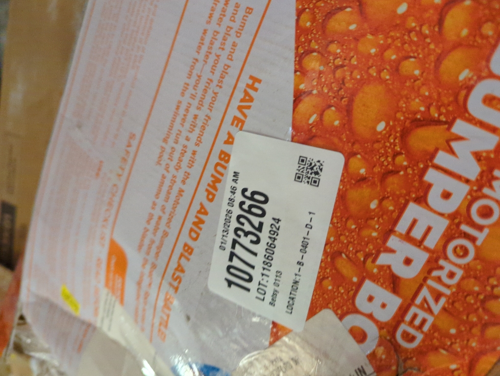 Red Aqua Blast PVC Motorized Bumper Boat Inflatable Pool Float Water Toy