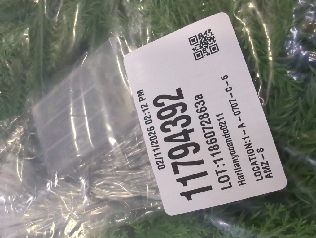 6 Ft Christmas Norfolk Pine Garland, Dense Norfolk Pine Realistic Touch Garland, Artificial Pine Greenery Garlands for Christmas Holiday Mantle Fireplace Table Home Decor