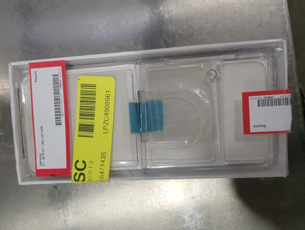 Galaxy Z Flip 3 Phone Case, Clear Protective Cover with Ring, Heavy Duty, Shockproof Smartphone Protector, US Version, Transparent