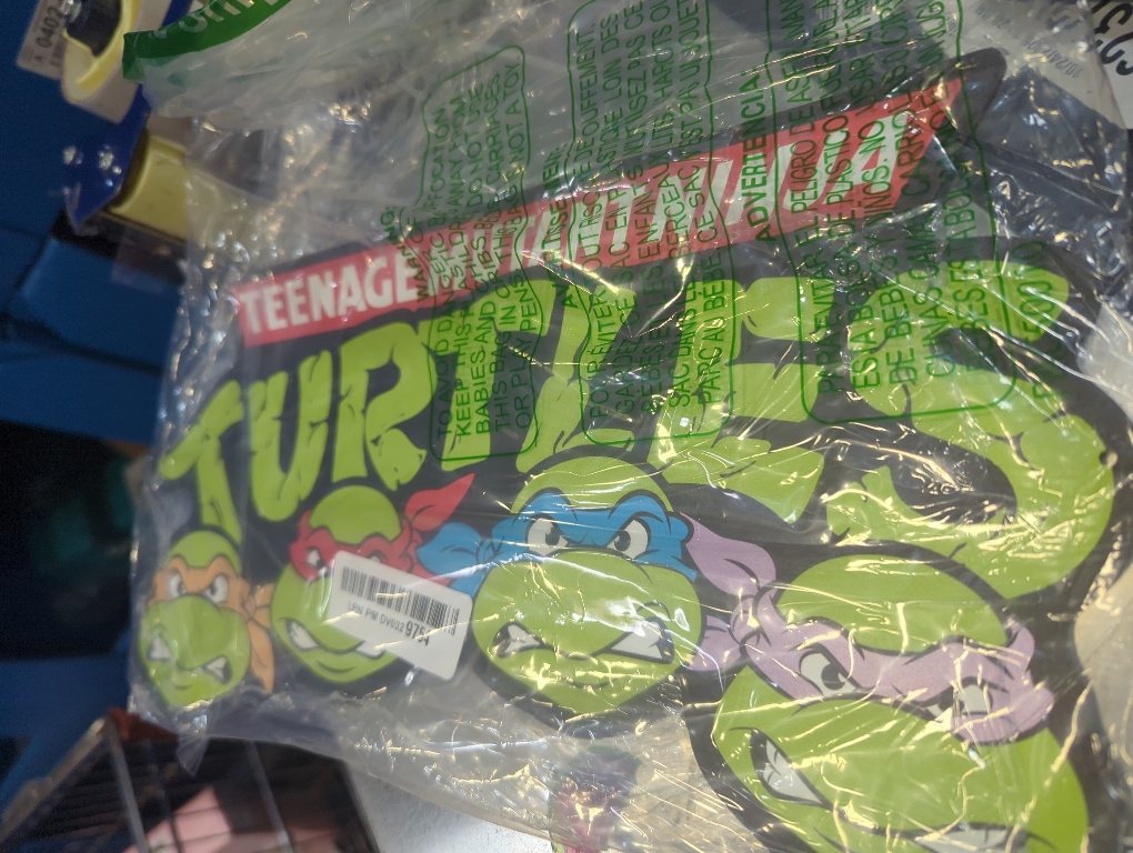 Teenage Mutant Ninja Turtles Logo Metal Sign - Fun TMNT Wall Decor for Bedroom or Movie Room