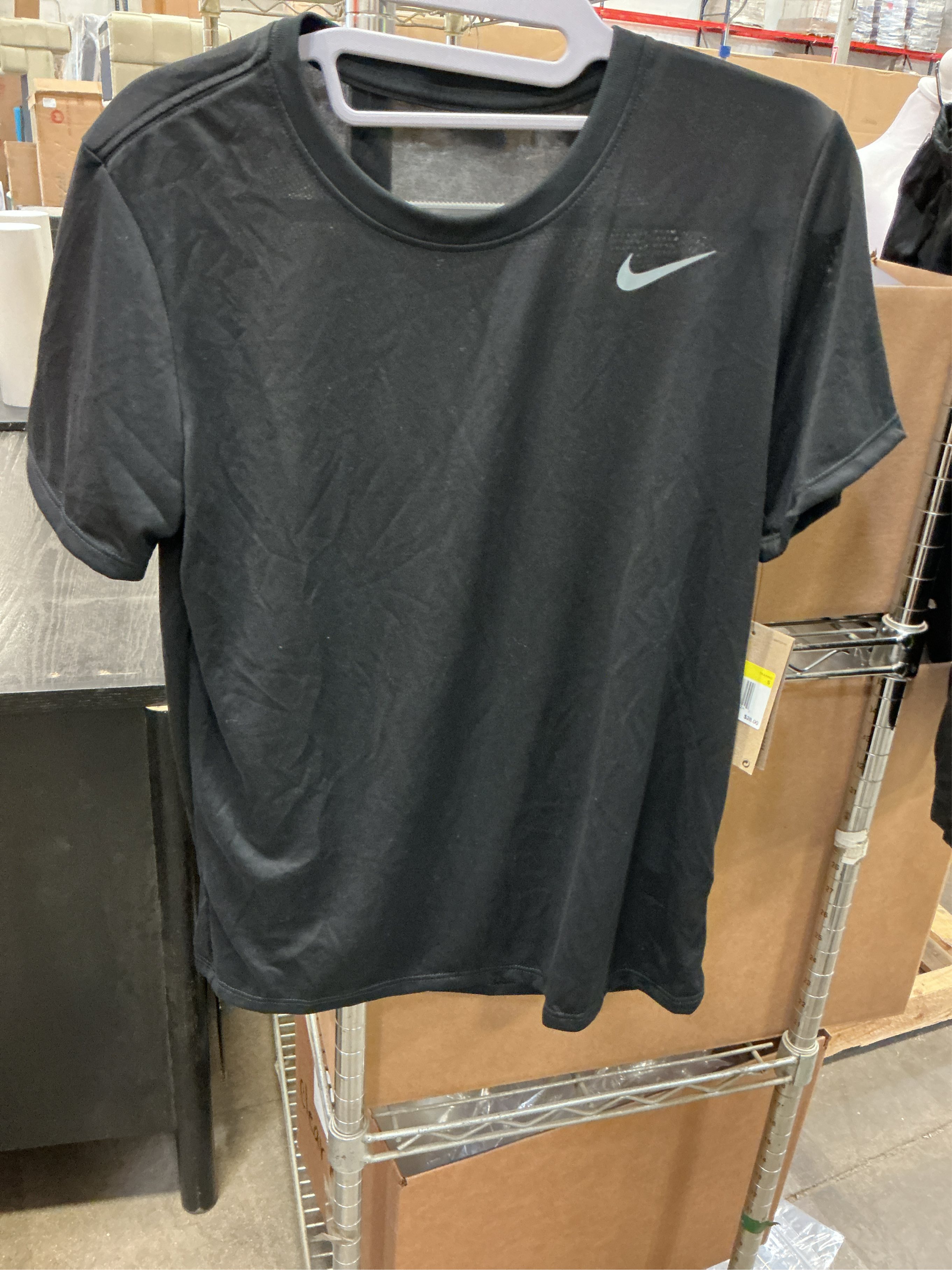 size S. Nike Womens Legend Short Sleeve Crew T-Shirt as1, Alpha, s, Regular, Regular, Black