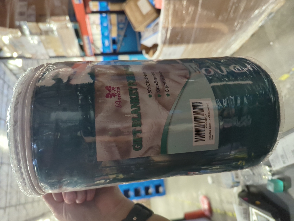 Mom Blanket – Double Layer Sherpa Fleece – Soft Fluffy Throw, Quality Print – 'Thank You Mom, I Love You' – from Daughter, Son – Gift for Birthday, Mother's Day, Christmas, etc. (Ocean Teal)