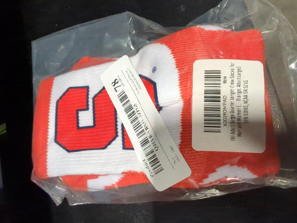 For Bare Feet Adult NCAA Surge Quarter Length Crew Socks - All Weather Performance - Men & Women - Enhance Your Team Footwear