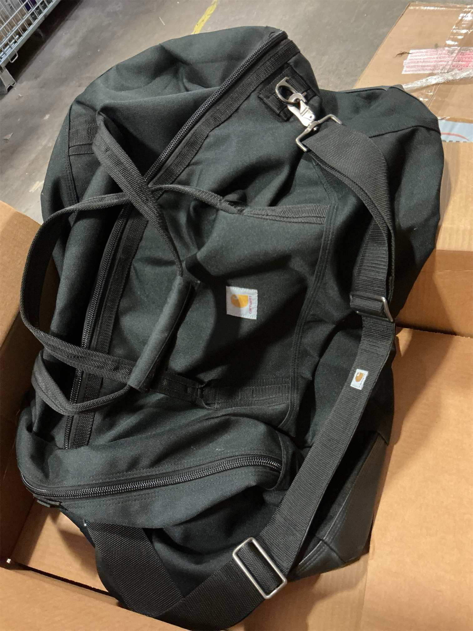 Carhartt Classic Duffels, Heavy-Duty Bag for Jobsite, Gym and Travel