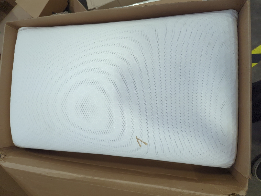 Harmony Pillow - Standard Tall, Greatest Pillow Ever Invented, 360º Hex Grid & Talalay Latex Core - No Pressure Support, Stays Cool, Luxurious Comfort